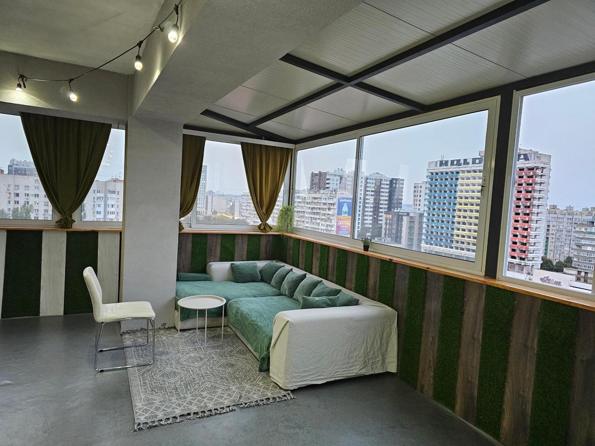 צ'יסינאו Apartament With Terras מראה חיצוני תמונה