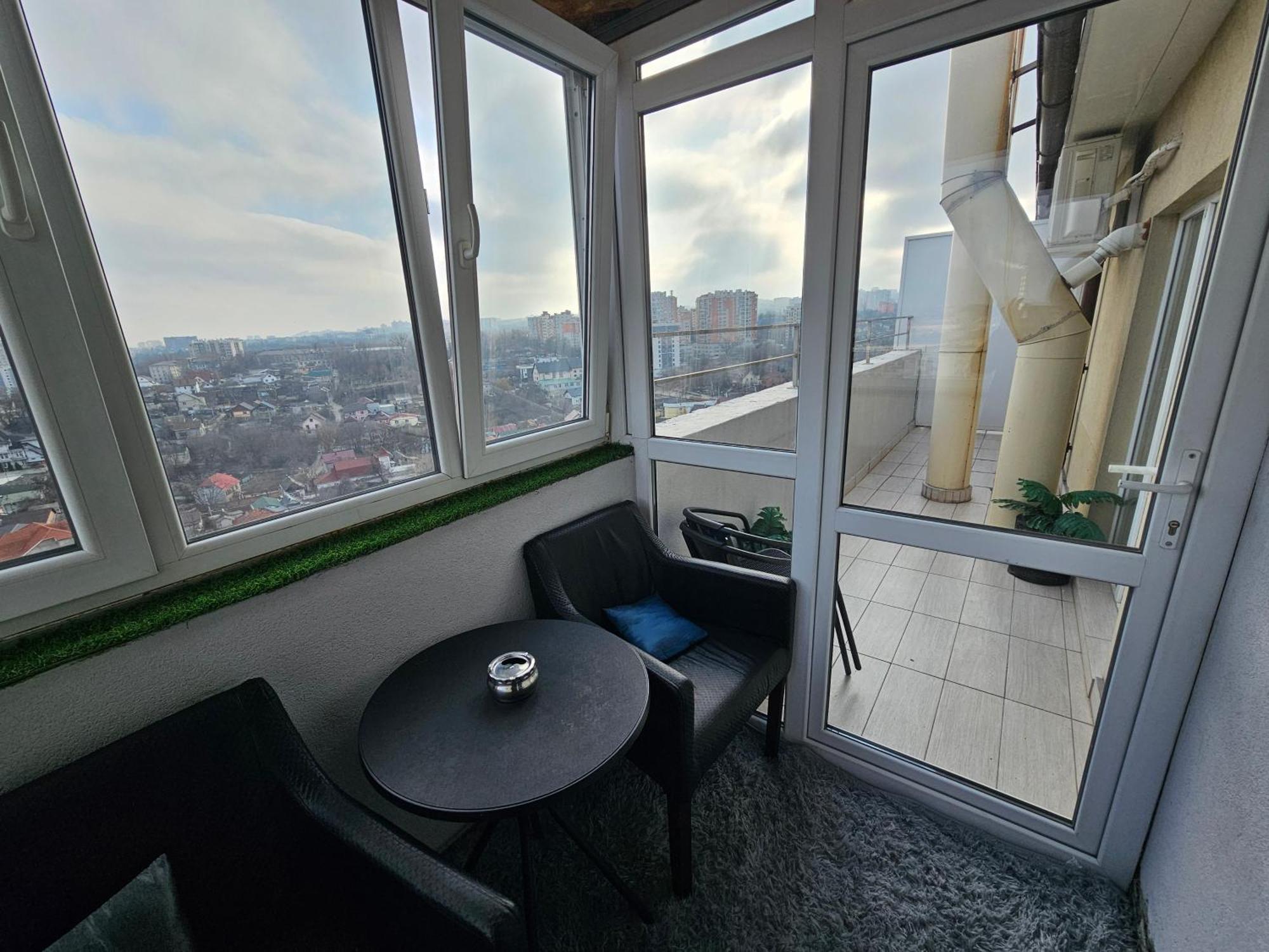 צ'יסינאו Apartament With Terras מראה חיצוני תמונה
