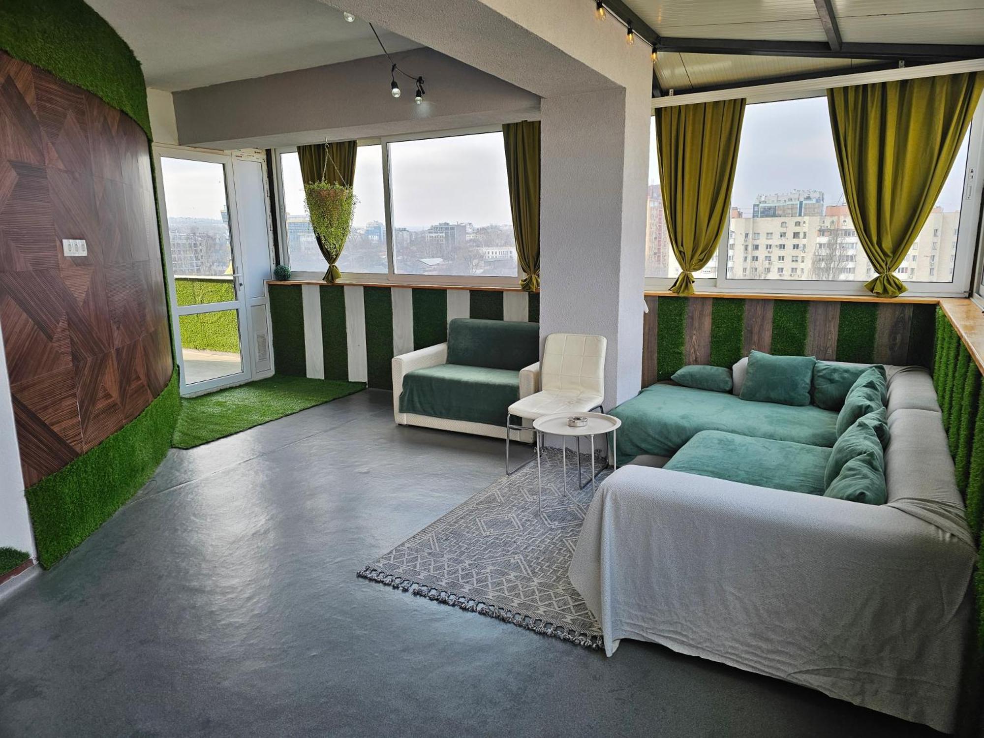 צ'יסינאו Apartament With Terras מראה חיצוני תמונה